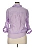 B.wear Purple 3/4 Sleeve Blouse Size XL - photo 2