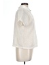 Truself Ivory Short Sleeve Blouse Size L - photo 4