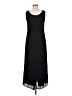 Courtenay 100% Polyester Solid Black Casual Dress Size 6 - photo 2