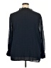Unbranded 100% Polyester Blue 3/4 Sleeve Blouse Size 2X - photo 2