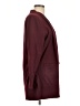 Nordstrom 100% Polyester Burgundy Cardigan Size L - photo 4