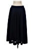 J.Crew 100% Polyester Solid Black Blue Formal Skirt Size 4 - photo 2