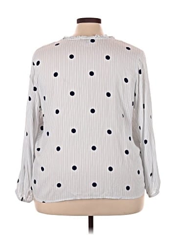 Como Black Long Sleeve Blouse (view 2)