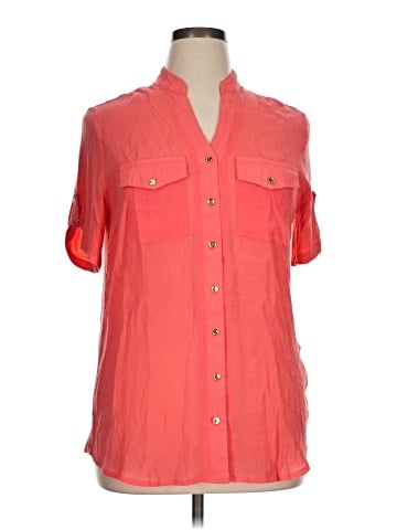Perseption Concept Short Sleeve Blouse (view 1)