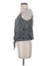 Sienna Sky 100% Polyester Gray Black Sleeveless Blouse Size XS - photo 5