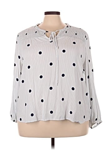 Como Black Long Sleeve Blouse (view 1)