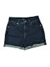 Express Blue Denim Shorts Size 00 - photo 1