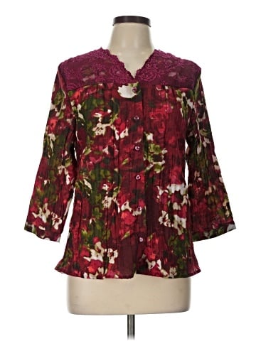 Kim Rogers 3/4 Sleeve Blouse (view 1)