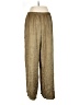 Free People 100% Polyester Gold Casual Pants Size M - photo 2