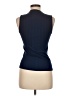 Unbranded Solid Stripes Blue Sweater Vest Size M (estimated) - photo 2