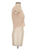 Reformation Tan Short Sleeve Turtleneck Size S - photo 4