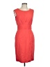 Classiques Entier Solid Orange Cocktail Dress Size 10 - photo 1