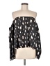 Buddy Love 100% Polyester Black 3/4 Sleeve Blouse Size M - photo 1