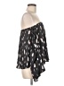 Buddy Love 100% Polyester Black 3/4 Sleeve Blouse Size M - photo 4