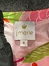 J.Marie 100% Polyester Floral Multi Color Orange Short Sleeve Blouse Size S - photo 7