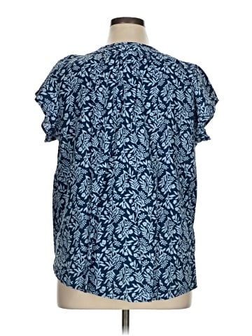 St. John's Bay Short Sleeve Blouse (view 2)