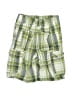 Gymboree 100% Cotton Plaid Green Cargo Shorts Size 6 - photo 2