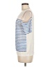 Sandro 100% Linen Ivory Short Sleeve Top Size Med (2) - photo 5