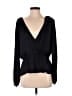 Banana Republic 100% Polyester Black Long Sleeve Blouse Size S - photo 1