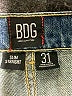 BDG 100% Cotton Hearts Blue Jeans Size 31 waist - photo 3