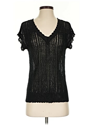 Hem & Thread Short Sleeve Top (view 1)