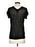 Hem & Thread Black Short Sleeve Top Size S - photo 2