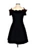 Roberta Hearts Black Cocktail Dress Size 7 - 8 - photo 1