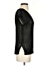 Hem & Thread Black Short Sleeve Top Size S - photo 4