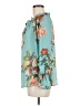 Belle + Sky 100% Polyester Teal Long Sleeve Blouse Size S - photo 5