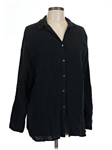 Magaschoni Long Sleeve Button-Down Shirt (view 1)