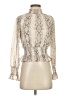 Japna 100% Polyester Ivory Long Sleeve Blouse Size S - photo 1
