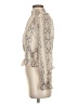 Japna 100% Polyester Ivory Long Sleeve Blouse Size S - photo 5