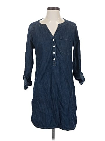 Express 3/4 Sleeve Button-Down Shirt (view 1)