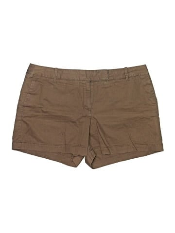Ann Taylor LOFT Khaki Shorts (view 1)
