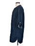 Express 100% Cotton Blue 3/4 Sleeve Button-Down Shirt Size S - photo 5