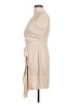 ALLSAINTS 100% Polyester Solid Tan Cocktail Dress Size 6 - photo 5