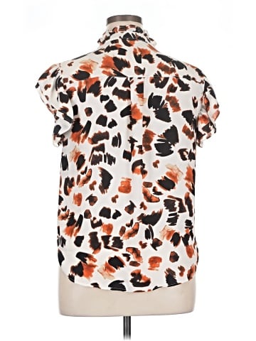 DKNY Short Sleeve Blouse (view 2)