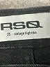 RSQ Hearts Black Denim Shorts Size 25 waist - photo 3