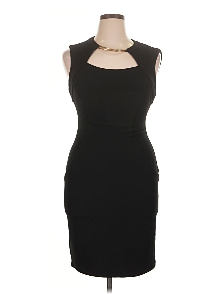 Pre-owned Bisou Bisou Cocktail Dress In Black