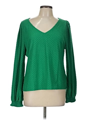 J.Crew Factory Store Long Sleeve Blouse (view 1)