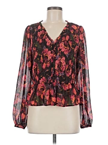 Jessica Simpson Long Sleeve Blouse (view 1)
