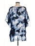 Lane Bryant 100% Polyester Blue Poncho Size 14 - 16 Plus - photo 2