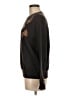 Monrow 100% Cotton Paisley Black Pullover Sweater Size M - photo 5