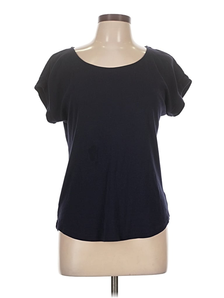 Pre-owned Talbots Short Sleeve T-shirt In Black