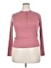 Universal Thread Pink Long Sleeve Polo Size XXL - photo 1