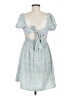 Blush Hearts Blue Casual Dress Size M - photo 2