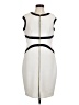 Jax Graphic Ivory Cocktail Dress Size 12 - photo 1