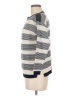Talbots 100% Cotton Stripes Gray Pullover Sweater Size M (petite) - photo 5