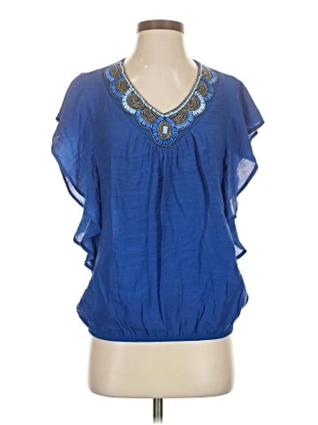 DressBarn Short Sleeve Blouse (view 1)