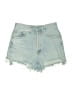 AGOLDE 100% Cotton Blue Denim Shorts Size 27 waist - photo 1
